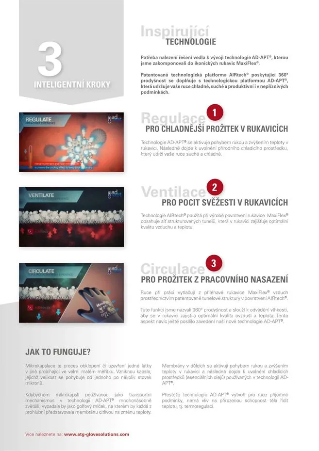 ATG® protiřezné rukavice MaxiFlex® Cut™ 42-8743 AD-APT