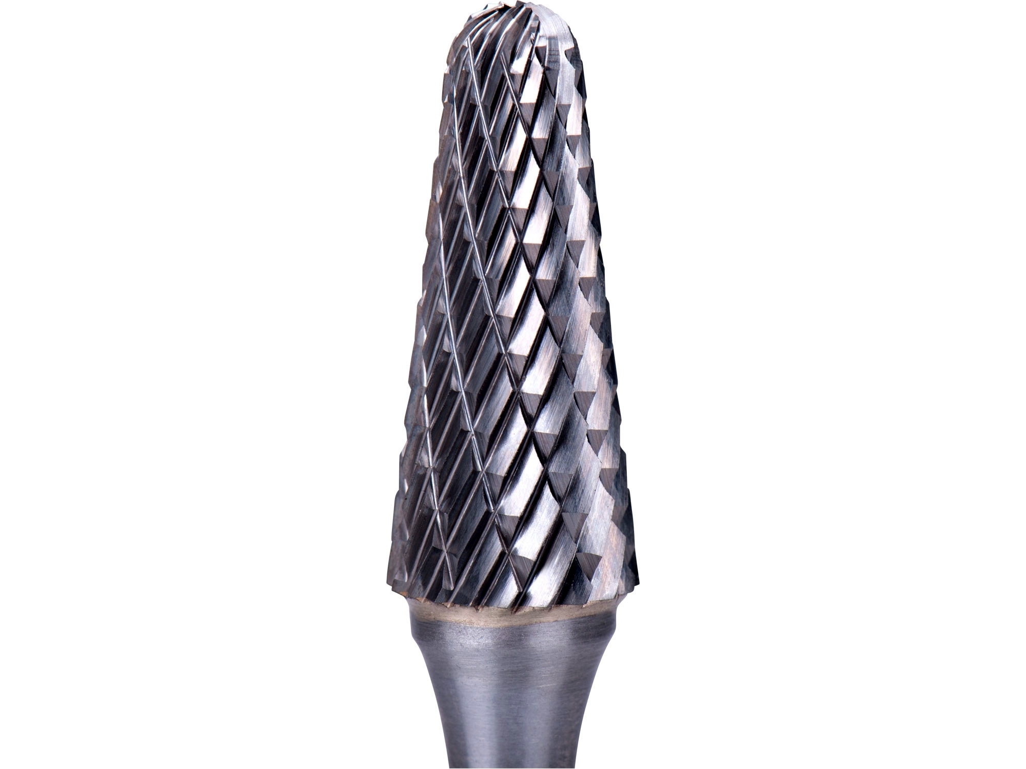 Extol Fréza karbidová kuželová s rádiusem 14° L 12x28x6 sek střední (double-cut)