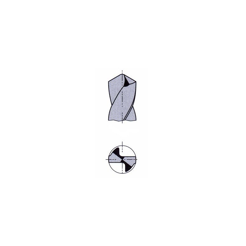 Vrták 15,5x355/230 mm s kuželovou stopkou, zvlášť dlouhý HSS, ZV 5001