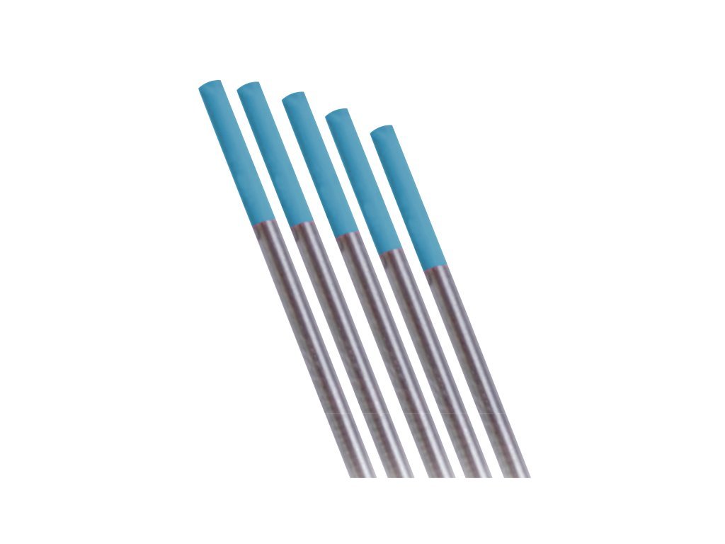 Wolframová elektroda 1,0x175mm tyrkysová WS20