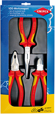 KNIPEX Sada kleští VDE 002012