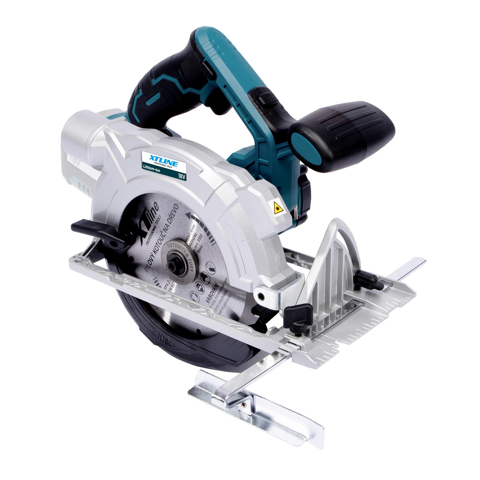 XTline Aku kotoučová pila 165mm 18V, Bez baterie