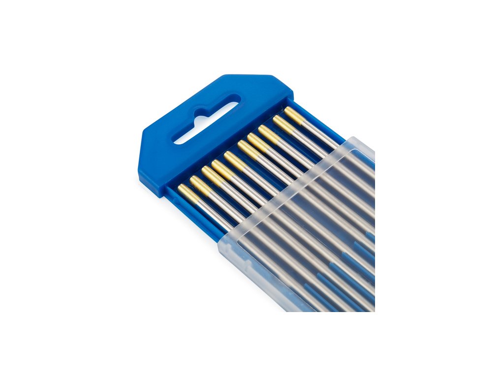 Wolframová elektroda 2,4x175mm zlatá WL15