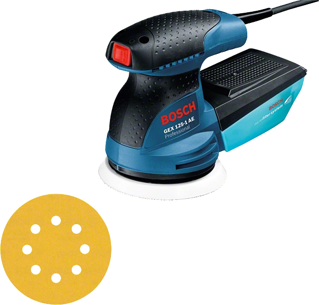 Bosch excentrická bruska GEX 125-1 AE Profesional 3601C87500