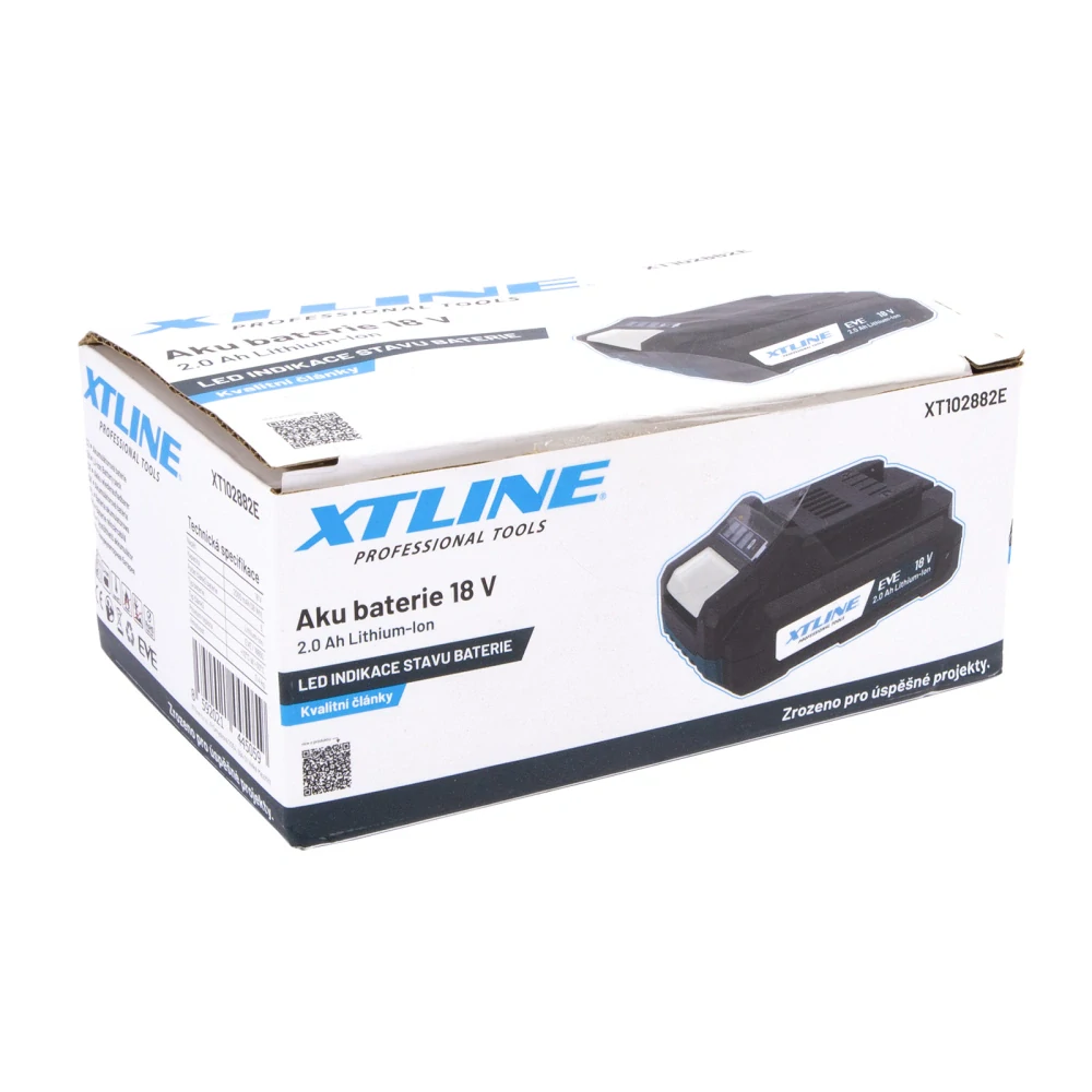 XTLINE Aku baterie Li-Ion 18V 2.0Ah EVE XT102882E
