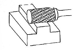 Fréza tvrdokovová válcová A 19x25x6