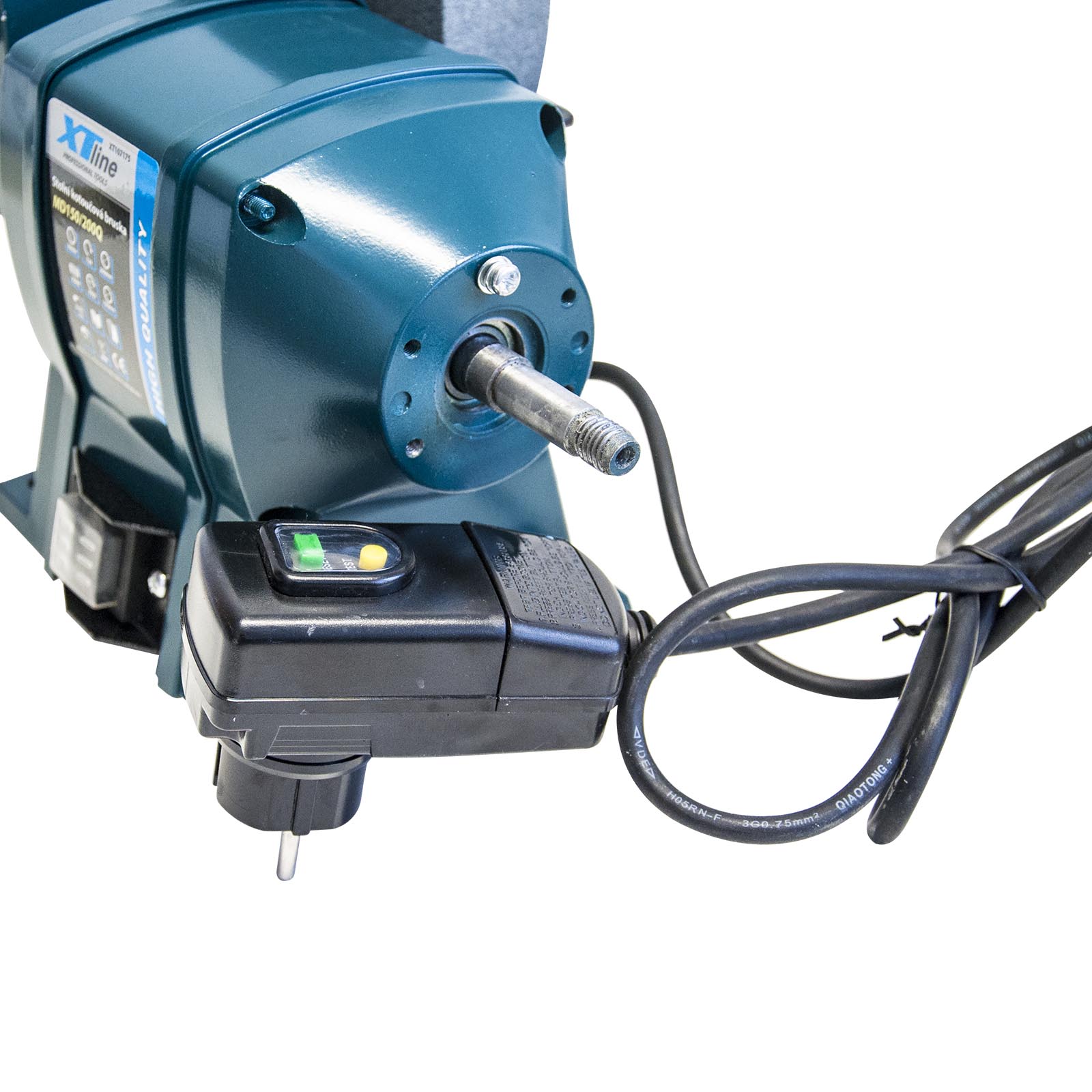 XTline Bruska stolní dvoukotoučová s pomaloběžným kotoučem 250W XT107175