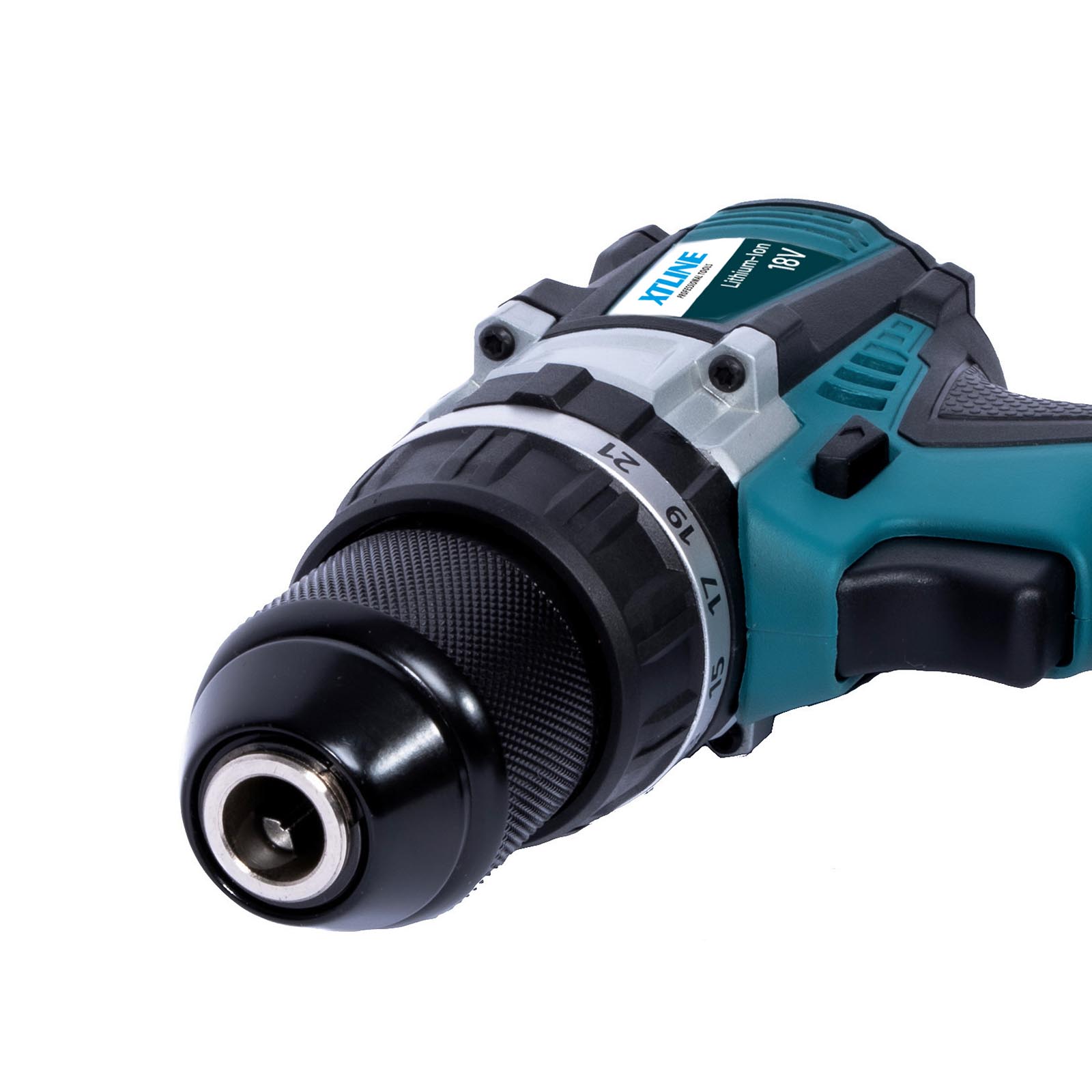 XTline Aku vrtačka s příklepem bezuhlíková 18V XT102800