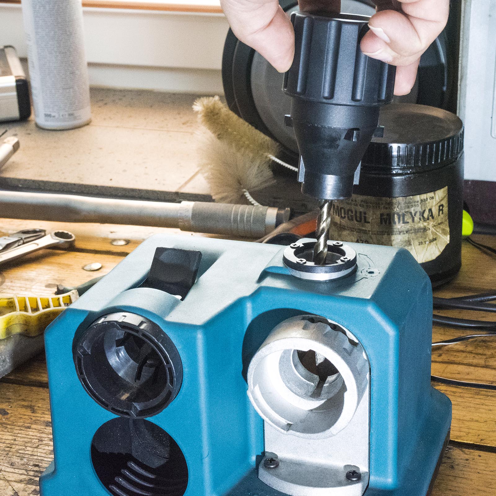 XTline Bruska na vrtáky 80W XT108808