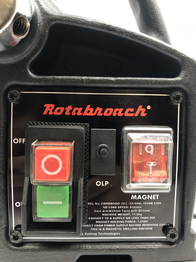 Rotabroach RD CM/35/3 Magnetická vrtačka Commando 35