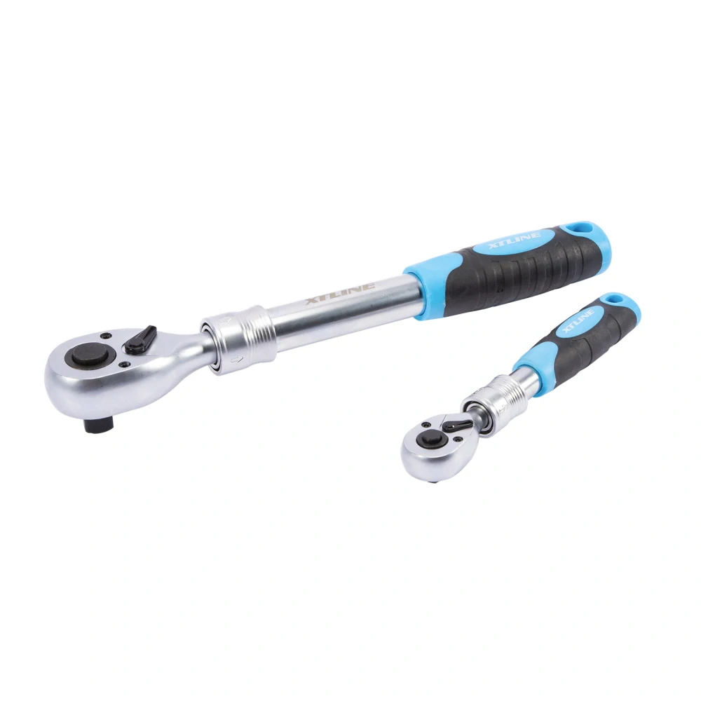 XTLINE Ráčna teleskopická 72 zubů 1/2", 300-430 mm