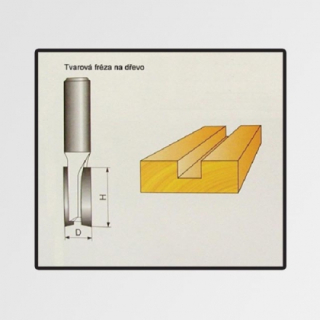 STAVTOOL Tvarové frézy do dřeva 12x19mm P70204 