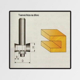 STAVTOOL Tvarové frézy do dřeva 9,4x10mm P70306