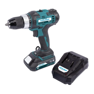 XTLINE Aku vrtačka 18 V 40 Nm + 1 baterie 2.0 Ah + nabíječka 2.4 A