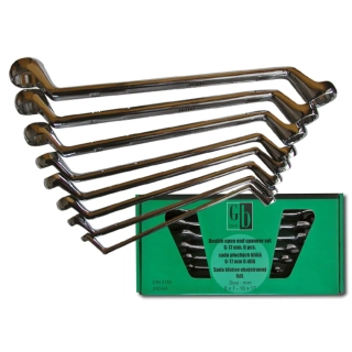 GK TOOLS Sada očkových klíčů 6-22 mm 8 dílů chrom P16831