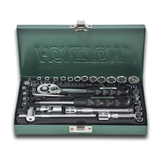 Honiton Sada hlavic 1/4" 33dílů  H1133