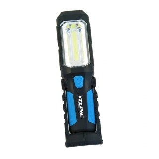 XTline XT60063 Svítilna montážní LED COB + 1 x LED 1W