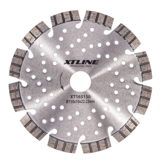 XTline Kotouč diamantový turbo segmentový laser 150x2,2x22,2 XT165150
