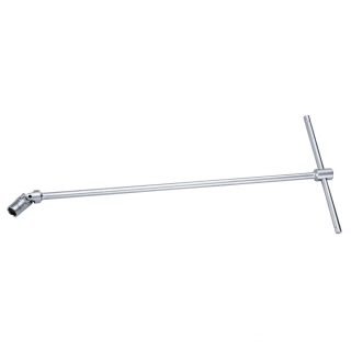 HONITON Hlavice ohebná 8mm na T-rukojeti 390mm, matný povrch HS1008A
