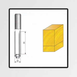 STAVTOOL Tvarové frézy do dřeva 8x9x38mm P70401 
