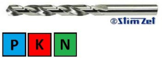 Vrták 1,80x46/22mm s válcovou stopkou - střední řada HSS, 2913
